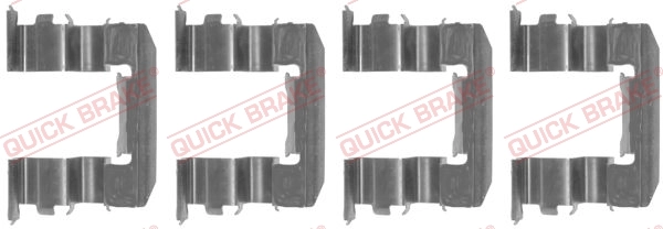 Accessory Kit, disc brake pad